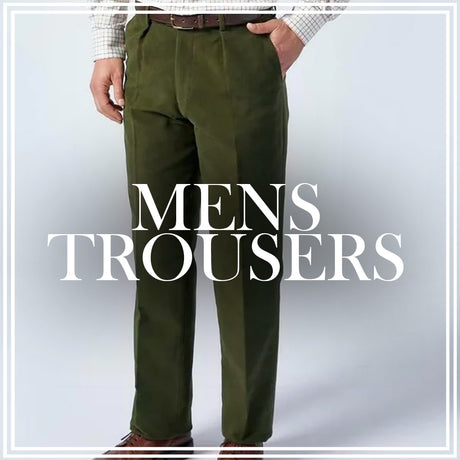 Mens Trousers Warwickshire Clothing