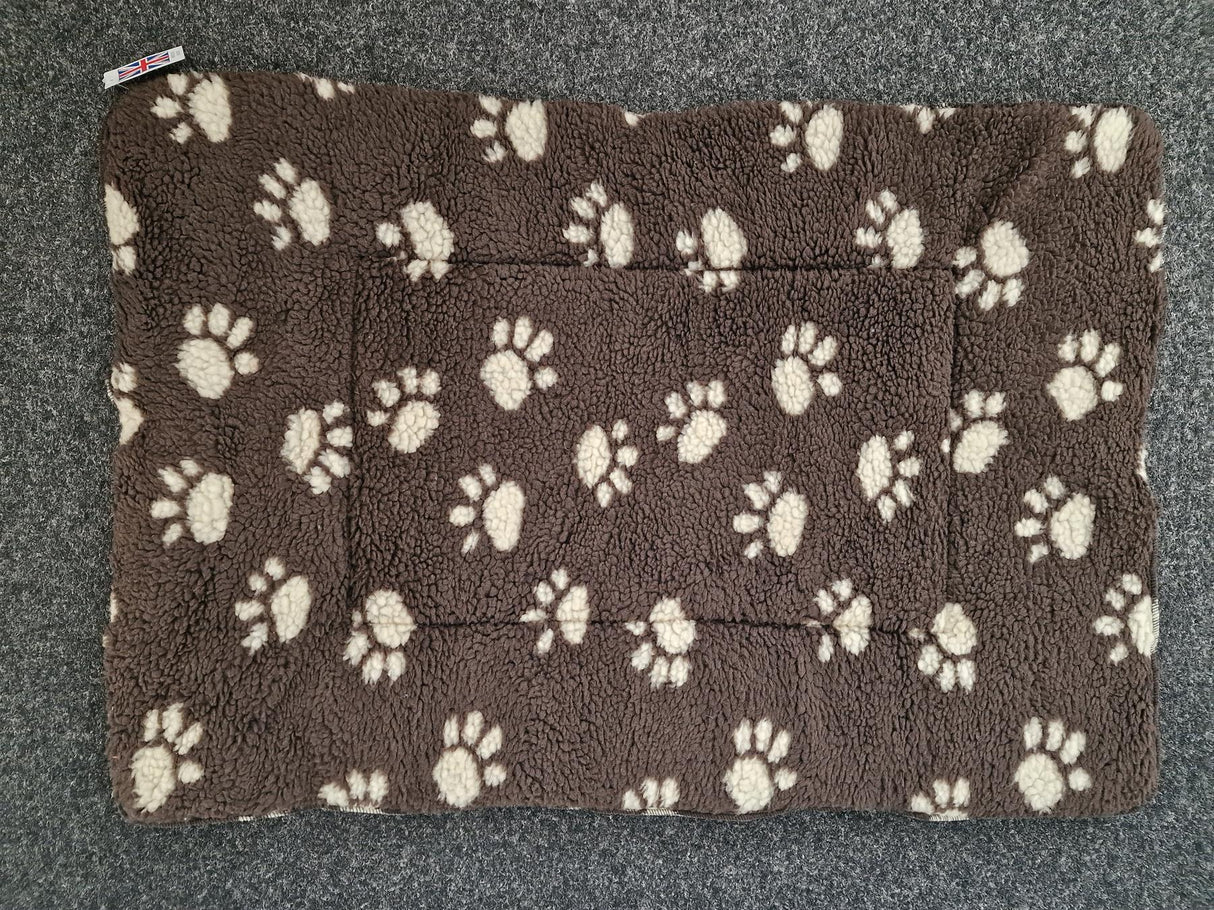 Pet Dog Cage Mat Pad – Washable Fleece Sherpa Cat Crate Mattress - Just £12.99! Shop now at Warwickshire Clothing.