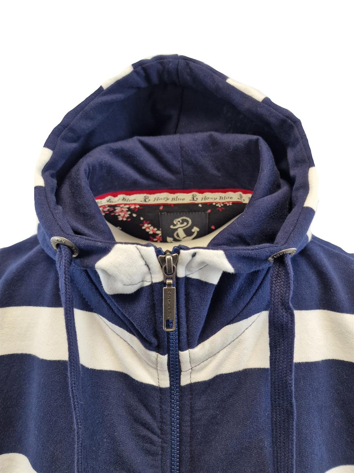 Hazy Blue Full Zip Hoodie Sweatshirts - Tessa - Just £29.99! Shop now at Warwickshire Clothing.