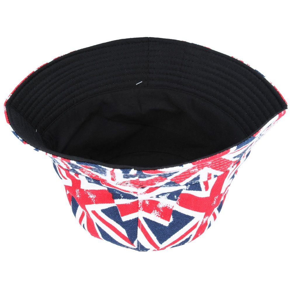 British Adults Bucket Hat | Union Jack Flag Reversible - Just £6.99! Shop now at Warwickshire Clothing.