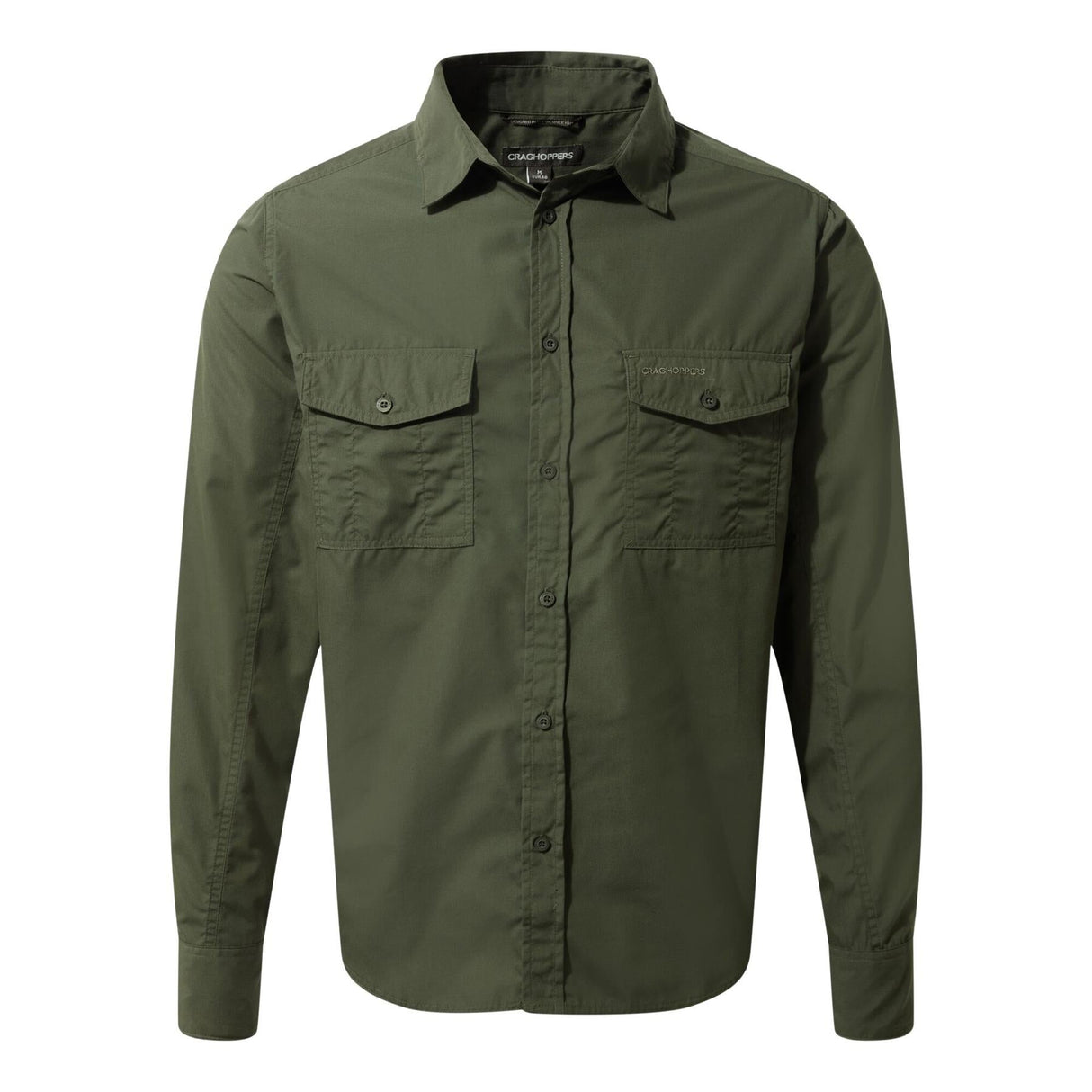 Craghoppers Mens New Kiwi Long Sleeved Shirt Walking Nosi Defence Travel - Just £29.99! Shop now at Warwickshire Clothing.