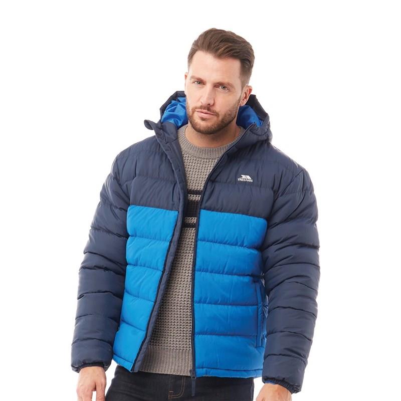 Trespass Mens Oskar Padded Water & Wind Resistant Hooded Padded Jacket - Just £34.99! Shop now at Warwickshire Clothing.