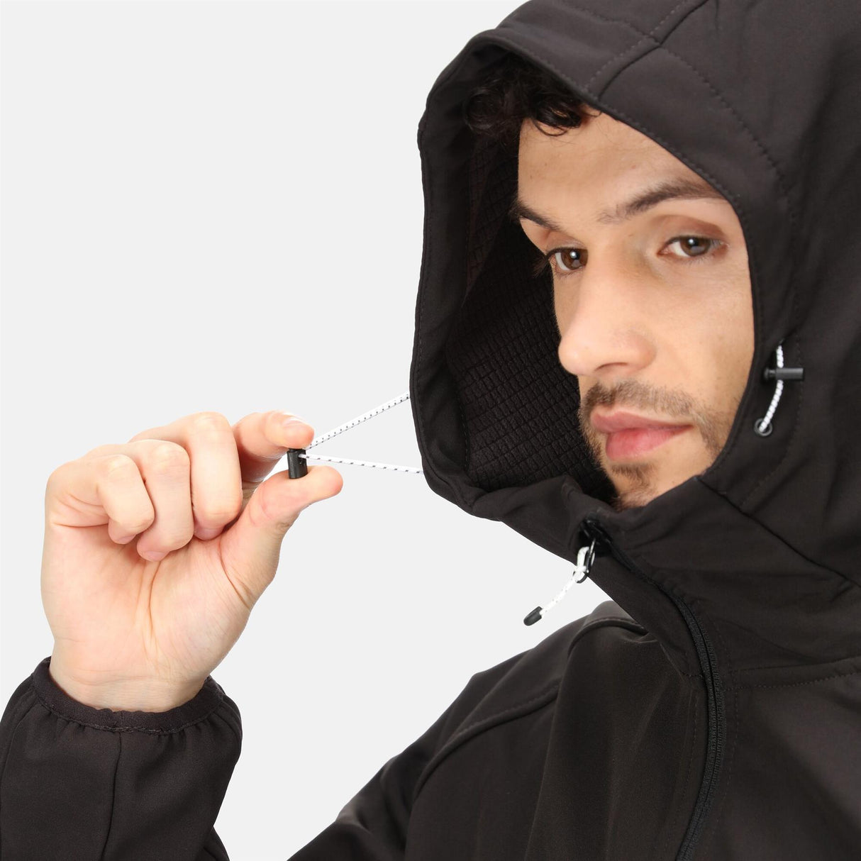 Regatta Mens Arec III Outdoor Hooded Softshell Jacket - Just £29.99! Shop now at Warwickshire Clothing.