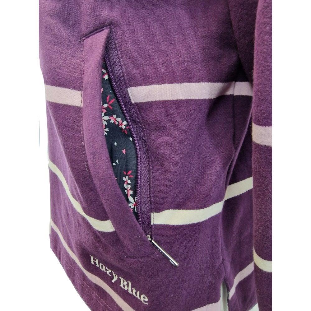 Hazy Blue Womens Half Zip Pullover Sweatshirts - Lizzy - Just £29.99! Shop now at Warwickshire Clothing.