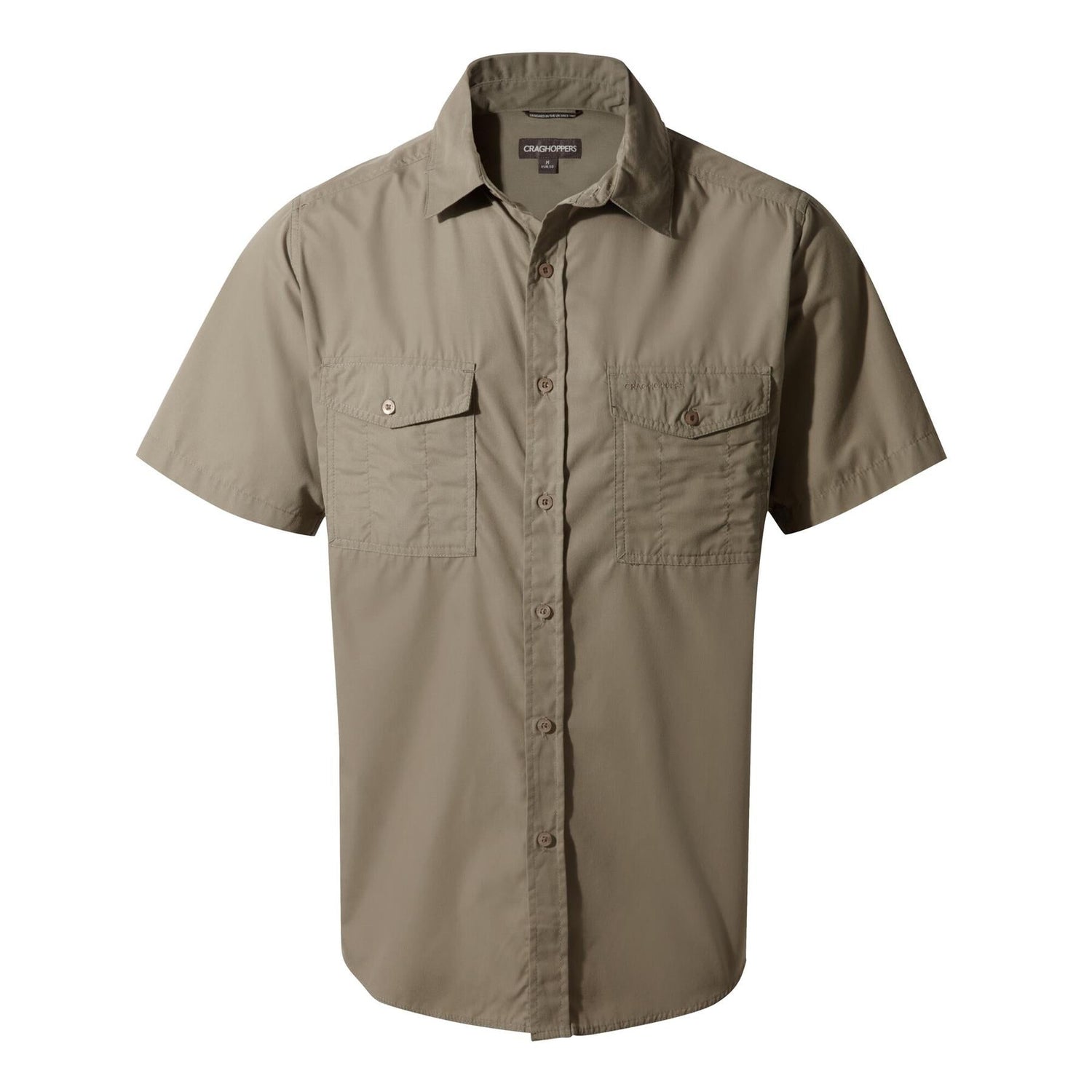 Craghoppers Mens Kiwi Short Sleeved Shirt Nosi Defense - Just £26.99! Shop now at Warwickshire Clothing.