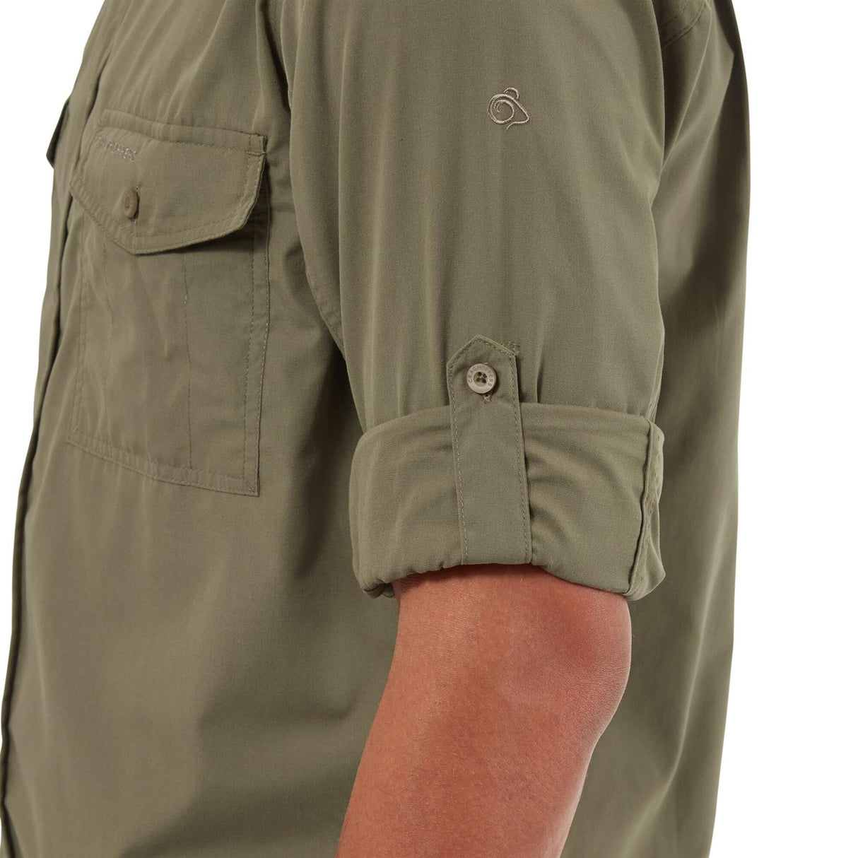Craghoppers Mens New Kiwi Long Sleeved Shirt Walking Nosi Defence Travel - Just £29.99! Shop now at Warwickshire Clothing.