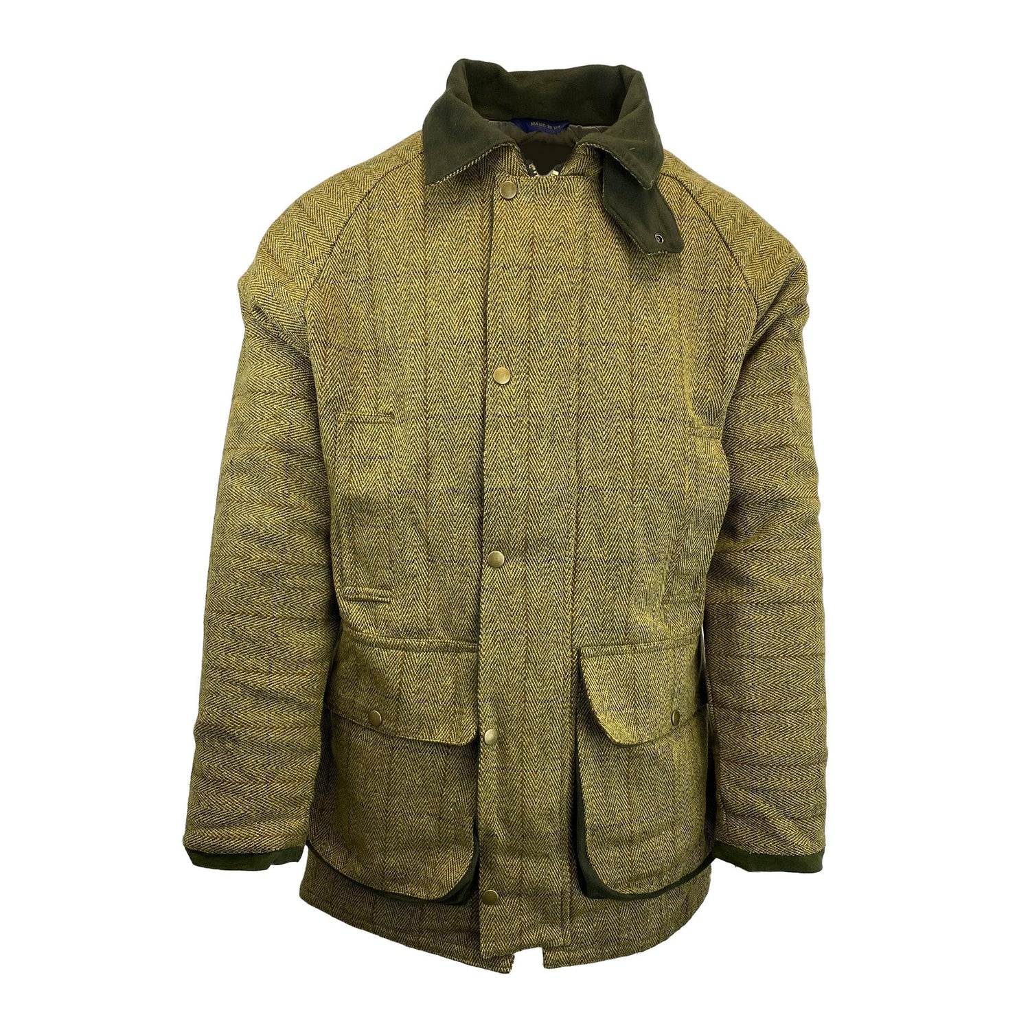 Hazy Blue Mens Derby Tweed Waterproof Jacket - Just £89.99! Shop now at Warwickshire Clothing.