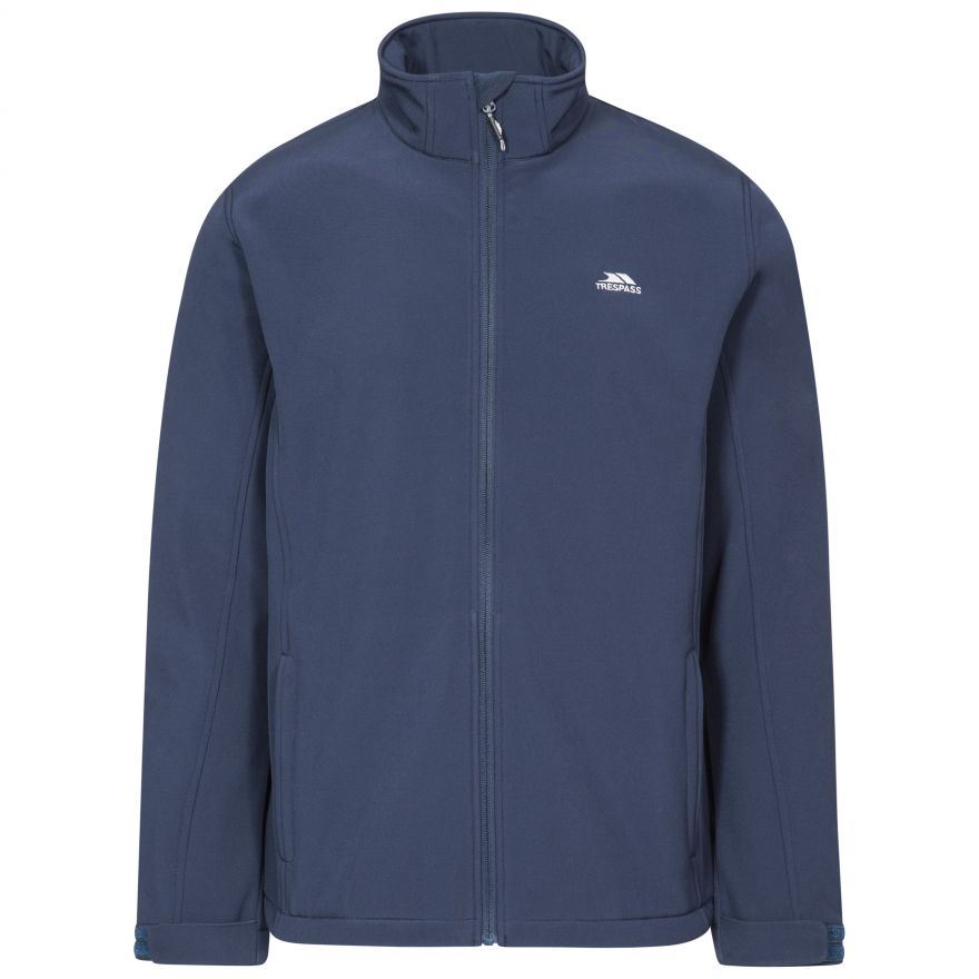 Trespass Mens Vander Softshell Full Zip Jacket - Just £19.99! Shop now at Warwickshire Clothing.