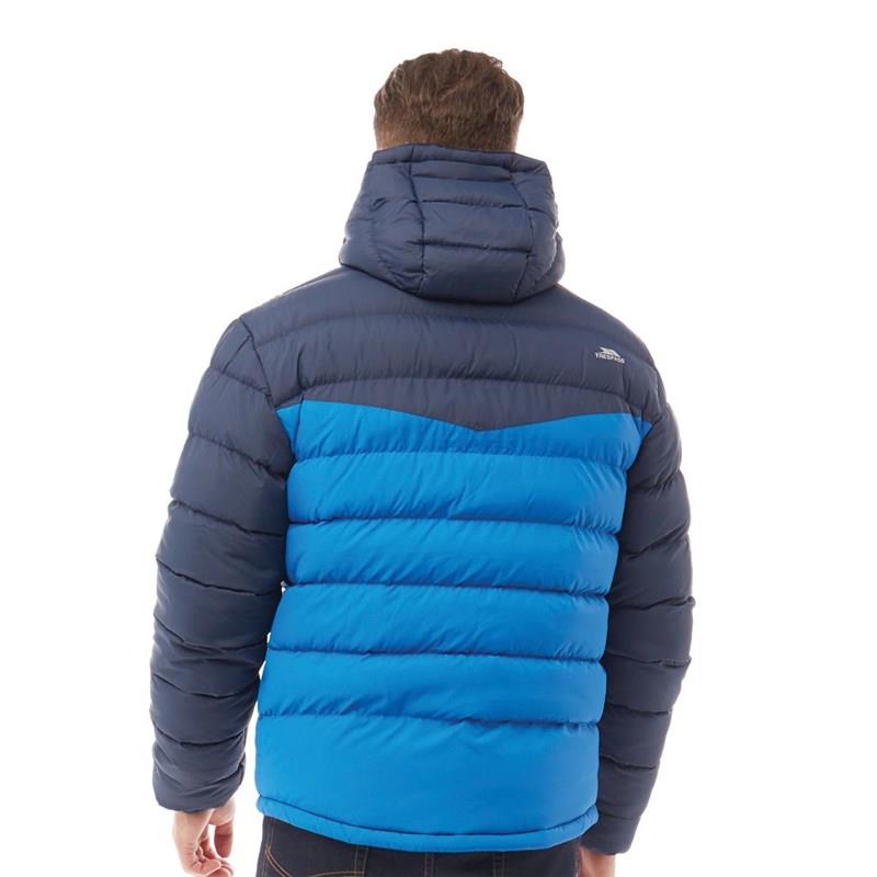 Trespass Mens Oskar Padded Water & Wind Resistant Hooded Padded Jacket - Just £34.99! Shop now at Warwickshire Clothing.