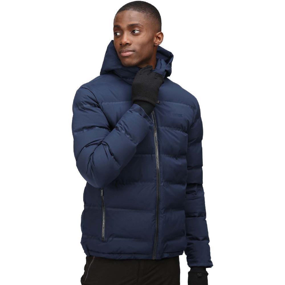 Regatta Mens Thermisto Water Repellent Durable Hooded Padded Puffer Jacket - Just £47.99! Shop now at Warwickshire Clothing.