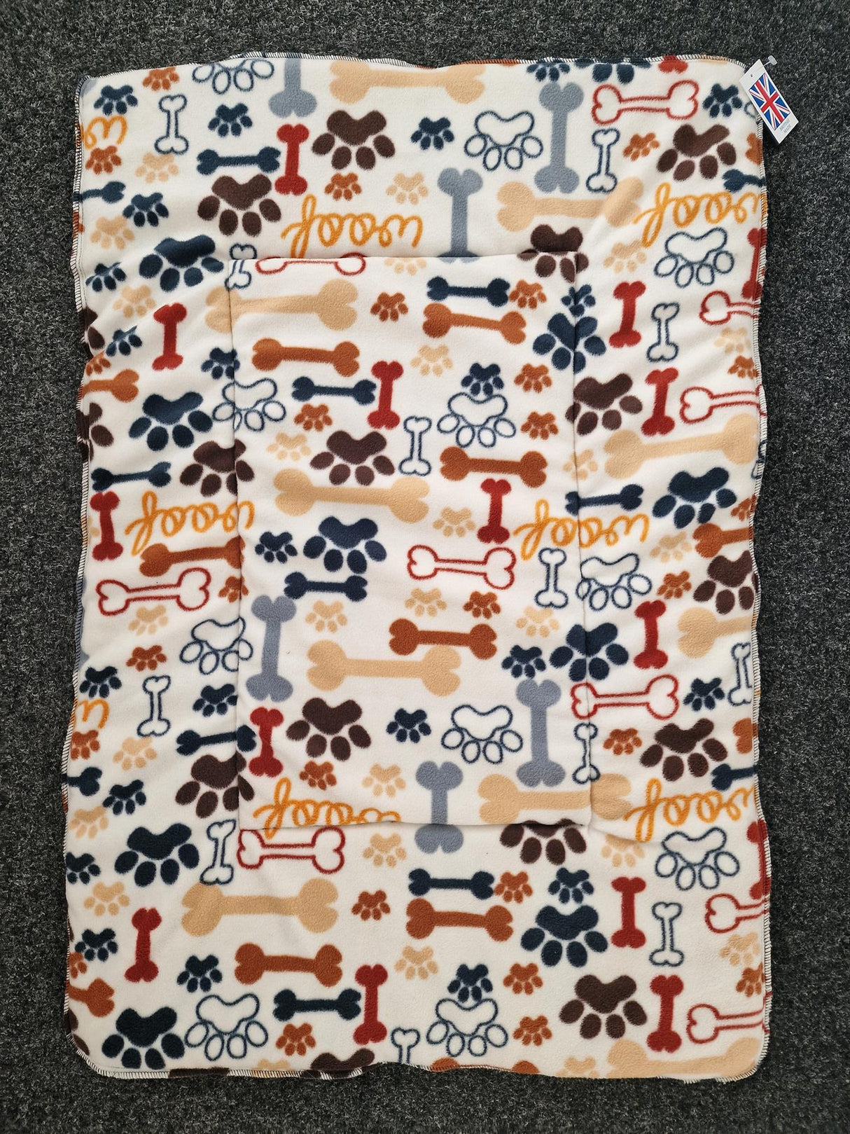 Pet Dog Cage Mat Pad – Washable Cat Crate Mattress & Kennel Cushion – Fleece Sherpa UK - Just £12.99! Shop now at Warwickshire Clothing.