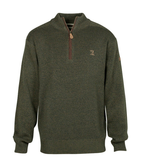 Percussion Knitted Half Zip Jumper 1566 - Just $39.99! Shop now at Warwickshire Clothing. Free Dellivery.