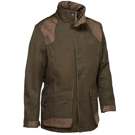 Percussion Sologne Mens Hunting Jacket - Khaki Green - Just $99.99! Shop now at Warwickshire Clothing. Free Dellivery.