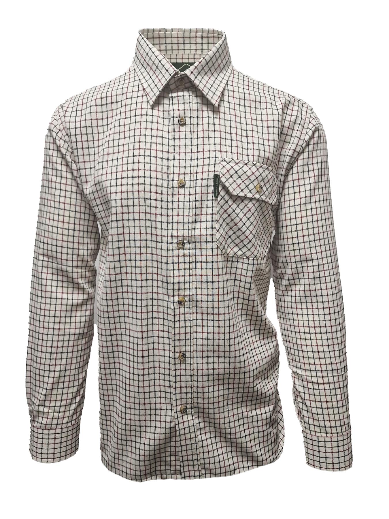 Country Classics Mens Long Sleeve Check Shirt - Goodwood - Just £18.99! Shop now at Warwickshire Clothing.