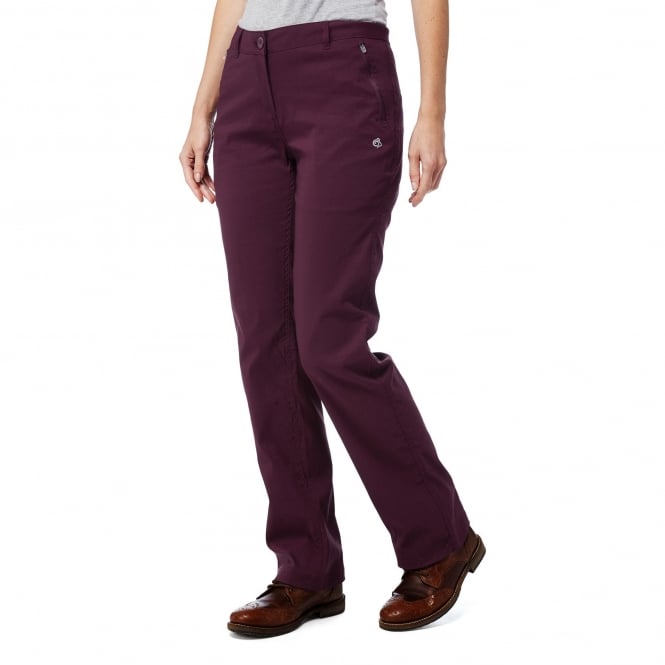 Craghoppers Ladies Kiwi Pro Stretch Trousers - Winterberry - Just £32.99! Shop now at Warwickshire Clothing.