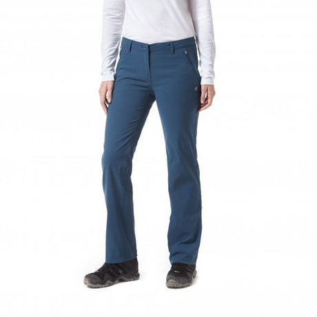 Craghoppers Ladies Kiwi Pro Stretch Trousers - Loch Blue - Just £32.99! Shop now at Warwickshire Clothing.
