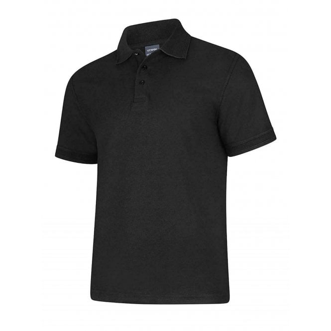 Uneek Mens Plain Active Polo Shirt - Just £8.99! Shop now at Warwickshire Clothing.