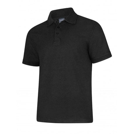 Uneek Mens Plain Active Polo Shirt - Just £8.99! Shop now at Warwickshire Clothing.