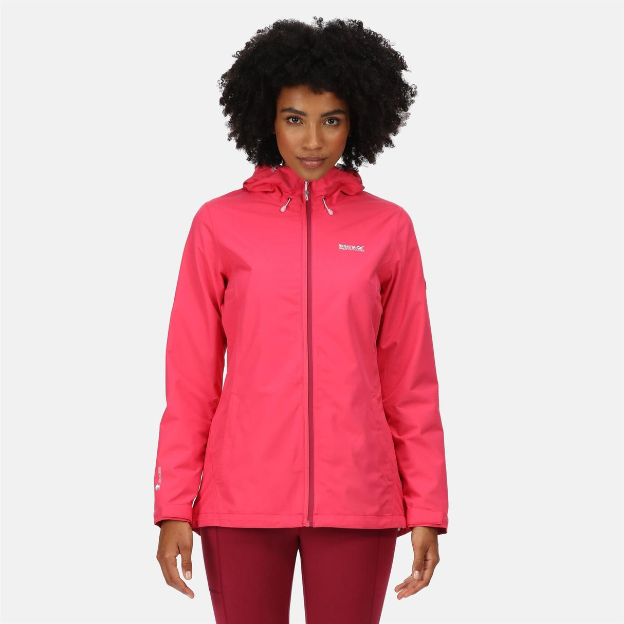 Regatta Womens Hamara III Lightweight Hooded Waterproof Jacket - Just £29.99! Shop now at Warwickshire Clothing.
