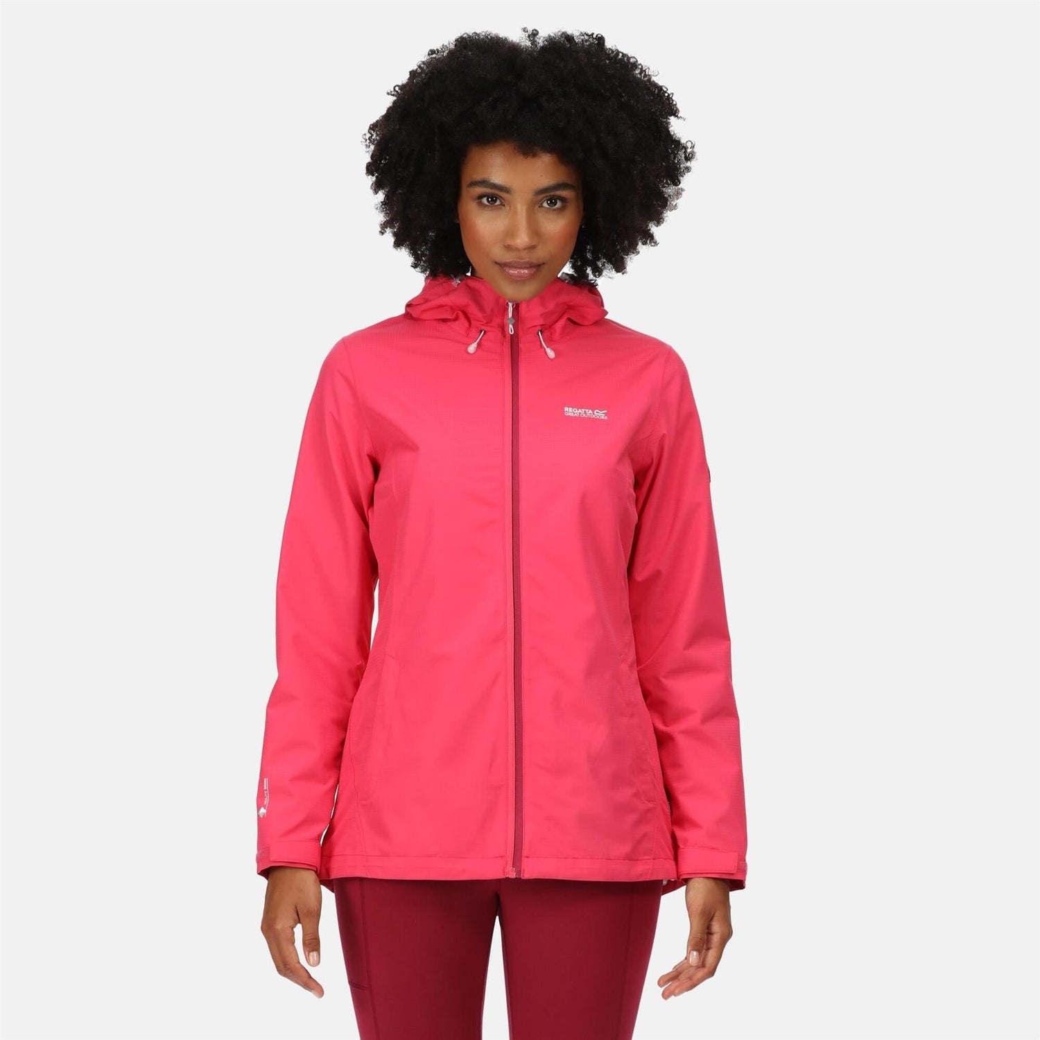 Regatta Womens Hamara III Lightweight Hooded Waterproof Jacket - Just £29.99! Shop now at Warwickshire Clothing.