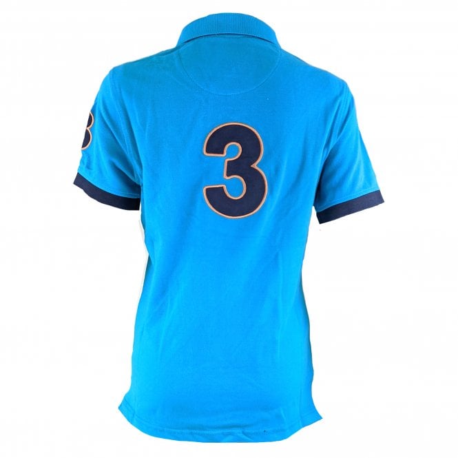 Hazy Blue Womens Short Sleeve Polo Shirt - Carly II - Just £14.99! Shop now at Warwickshire Clothing.