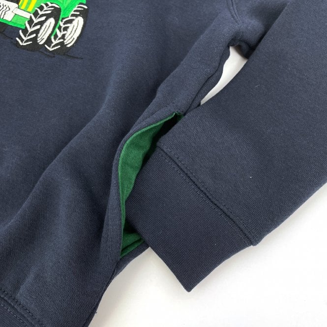 Hazy Blue Childrens Tractor Boy Hoodies - Just £12.99! Shop now at Warwickshire Clothing.