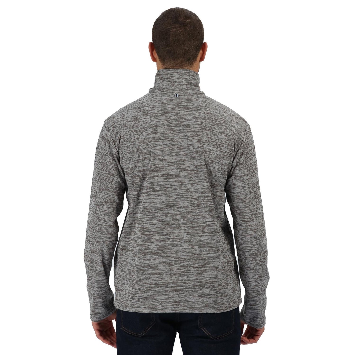 Regatta Mens Elgor II Half Zip Long Sleeved Jumper Pullover - Just £16.99! Shop now at Warwickshire Clothing.