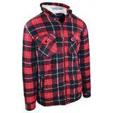 Hazy Blue Kids Sherpa Fleece Lined Checked Hooded Shirt - Just $18.99! Shop now at Warwickshire Clothing. Free Dellivery.
