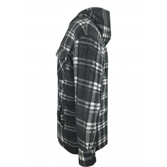 Hazy Blue Kids Sherpa Fleece Lined Checked Hooded Shirt - Just $18.99! Shop now at Warwickshire Clothing. Free Dellivery.