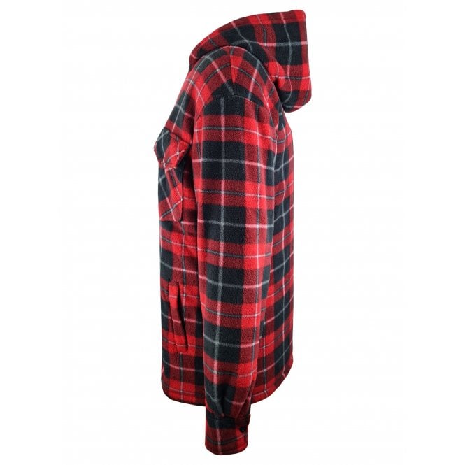 Hazy Blue Kids Sherpa Fleece Lined Checked Hooded Shirt - Just $18.99! Shop now at Warwickshire Clothing. Free Dellivery.