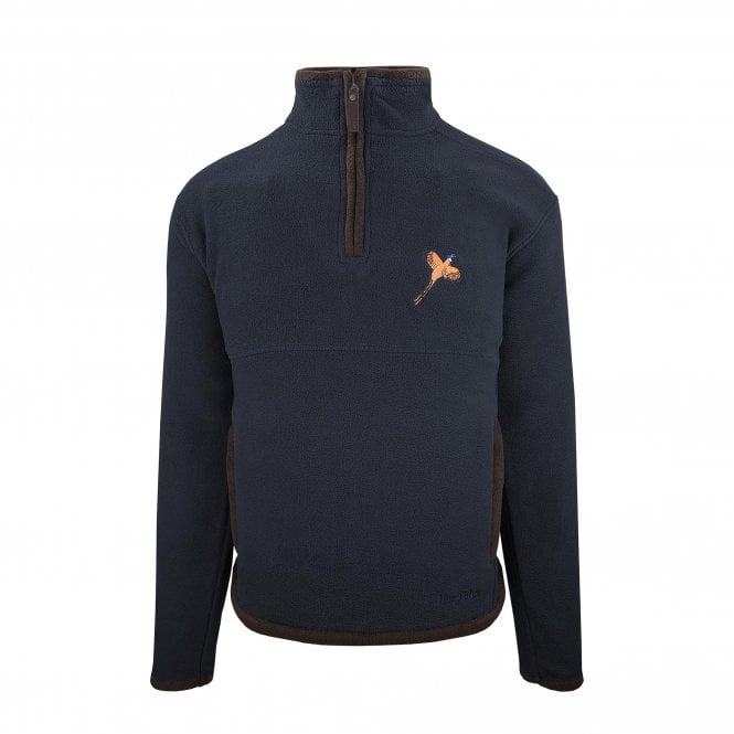 Hazy Blue Swann Mens Half Zip Fleece Pullover - Just £29.99! Shop now at Warwickshire Clothing.