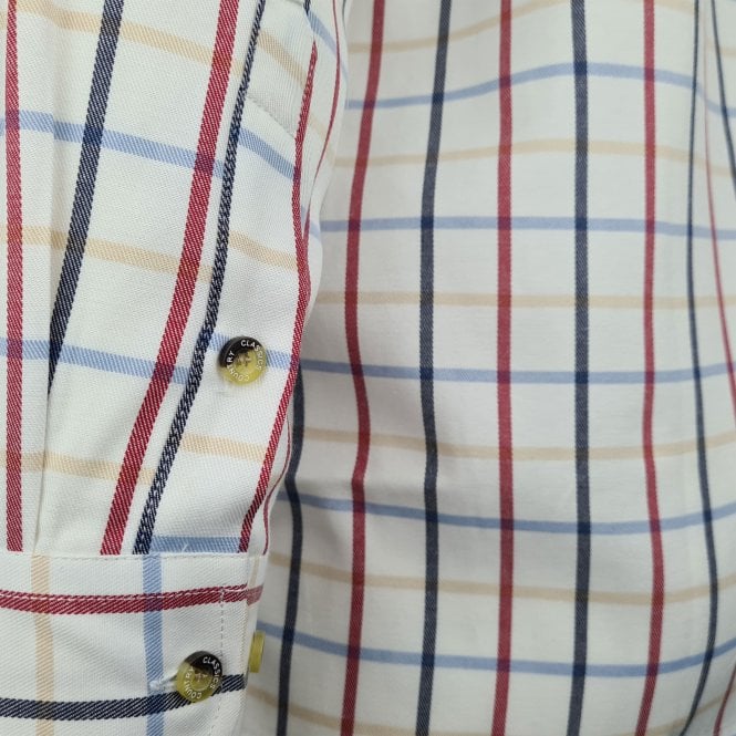 Country Classics Mens Long Sleeve Check Shirt - Redcar Red - Just £18.99! Shop now at Warwickshire Clothing.