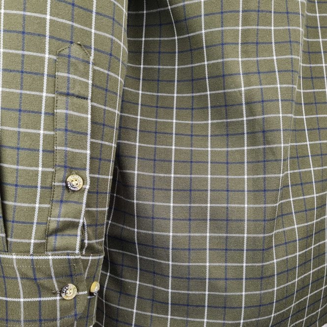 Country Classics Mens Long Sleeved Check Shirt - Woburn Green - Just £18.99! Shop now at Warwickshire Clothing.