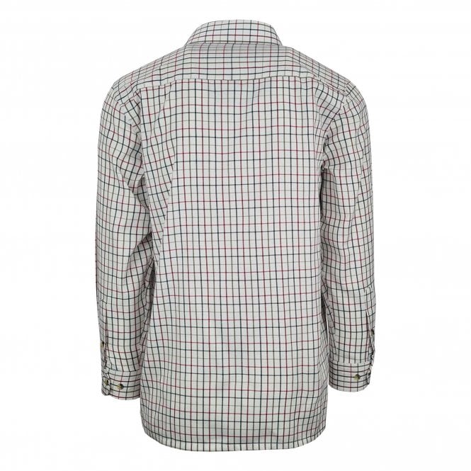 Country Classics Mens Long Sleeve Check Shirt - Beaver Red - Just £18.99! Shop now at Warwickshire Clothing.