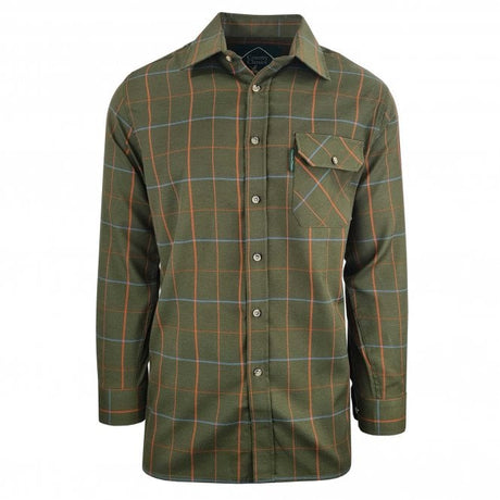 Country Classics Mens Long Sleeve Check Shirt - Chatsworth Green - Just £18.99! Shop now at Warwickshire Clothing.