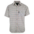 Country Classics Mens Short Sleeved Check Shirt - Beaver Red - Just £16.99! Shop now at Warwickshire Clothing.