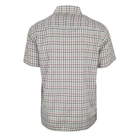 Country Classics Mens Short Sleeved Check Shirt - Beaver Red - Just £16.99! Shop now at Warwickshire Clothing.