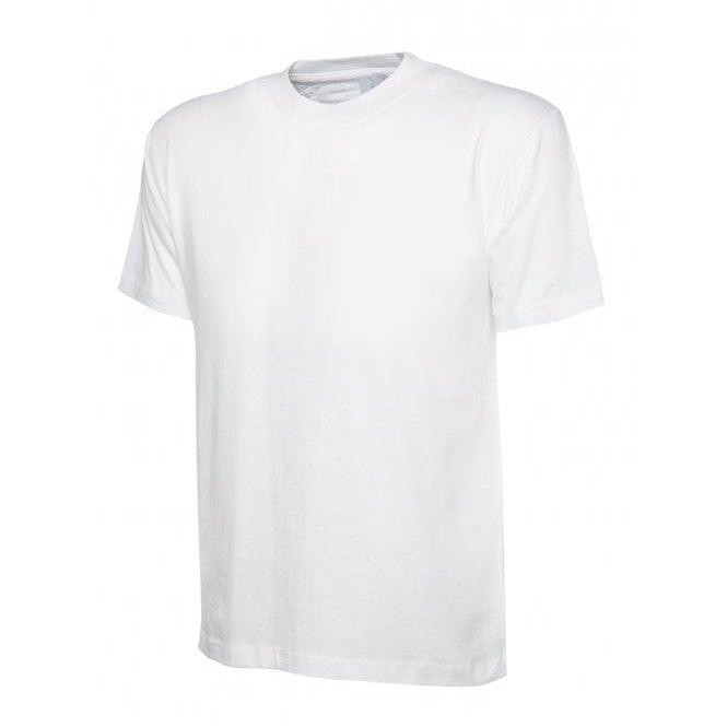 Uneek Classic T-Shirt Unisex Mens Plain Short Sleeve Blank Cotton Round Neck - Just £6.99! Shop now at Warwickshire Clothing.