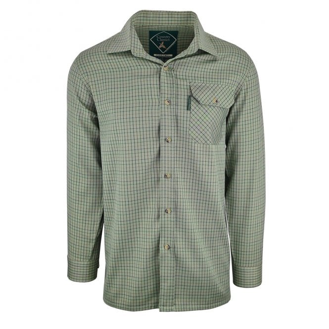Country Classics Mens Long Sleeved Check Country Shirt - Cartmel - Just £18.99! Shop now at Warwickshire Clothing.