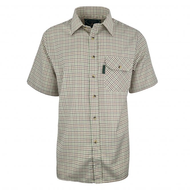Country Classics Mens Short Sleeve Check Shirt - Epsom - Just £16.99! Shop now at Warwickshire Clothing.