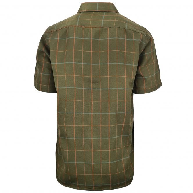 Country Classics Mens Short Sleeve Check Shirt - Chatsworth Green - Just £16.99! Shop now at Warwickshire Clothing.