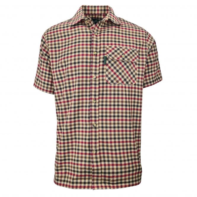 Country Classics Mens Short Sleeve Check Shirt - Highclere - Just £16.99! Shop now at Warwickshire Clothing.