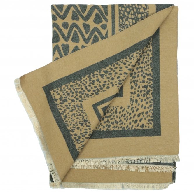 Heritage Scarf Women's Scarves Reversible - Waves - Just £13.99! Shop now at Warwickshire Clothing.