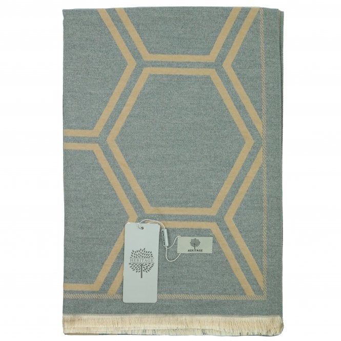 Heritage Scarf Women's Scarves Reversible - Hexagon - Just £13.99! Shop now at Warwickshire Clothing.