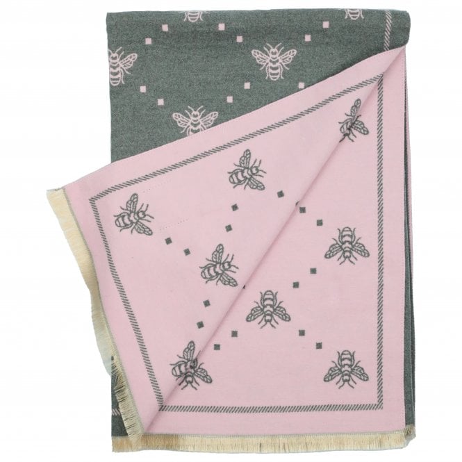 Heritage Warm Cashmere Pashmina Soft Feel Scarves - Bee with Dots - Just $13.99! Shop now at Warwickshire Clothing. Free Dellivery.