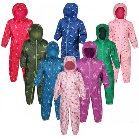 Regatta Pobble Kids All in One Suit - Just $14.99! Shop now at Warwickshire Clothing. Free Dellivery.