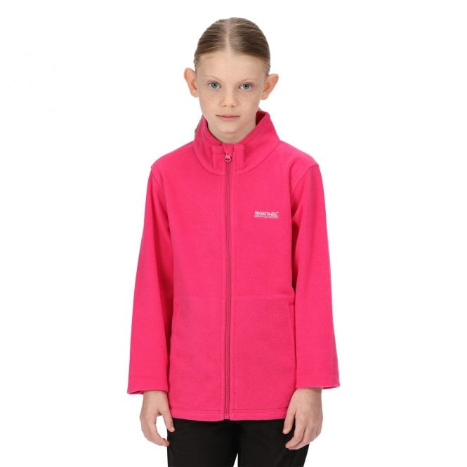 Regatta King II Kids Lightweight Full Zip Fleece Jacket - Just £11.99! Shop now at Warwickshire Clothing.