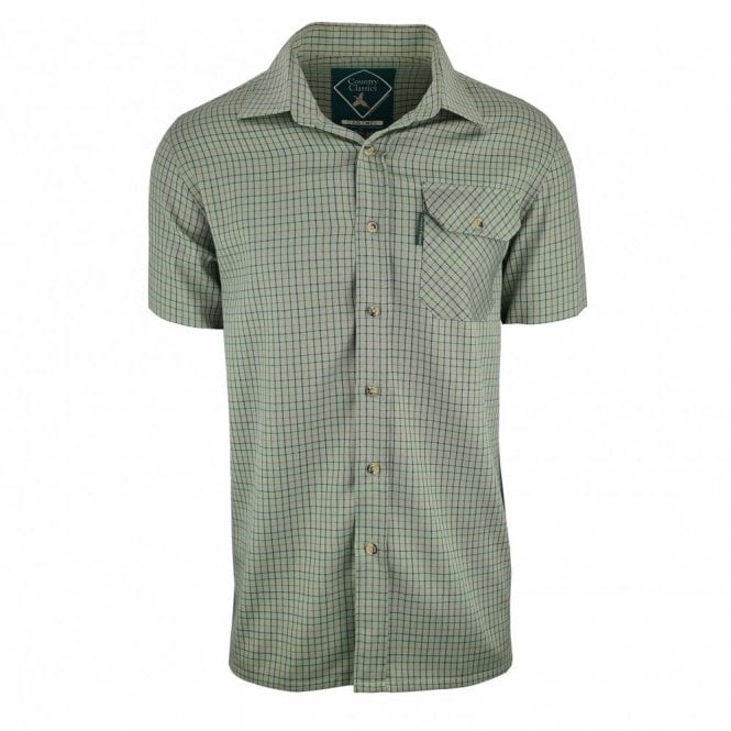 Country Classics Mens Short Sleeve Check Shirt - Cartmel - Just £16.99! Shop now at Warwickshire Clothing.