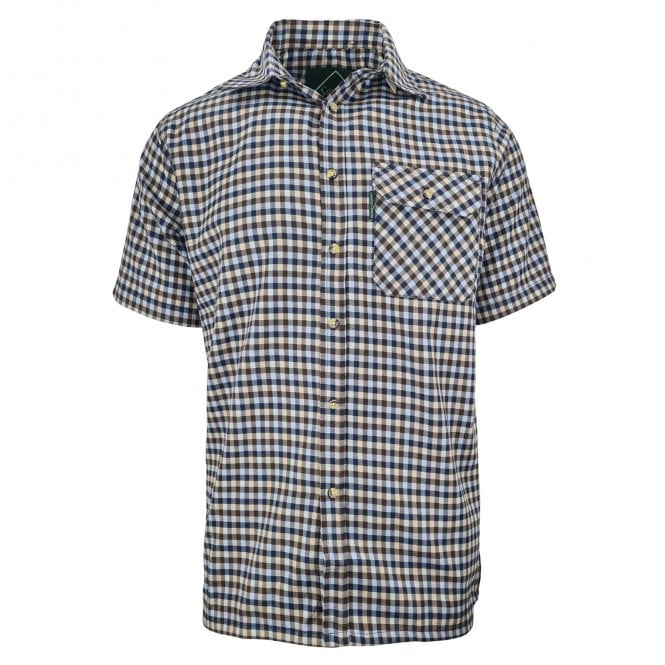 Country Classics Mens Short Sleeve Check Shirt - Highclere - Just £16.99! Shop now at Warwickshire Clothing.