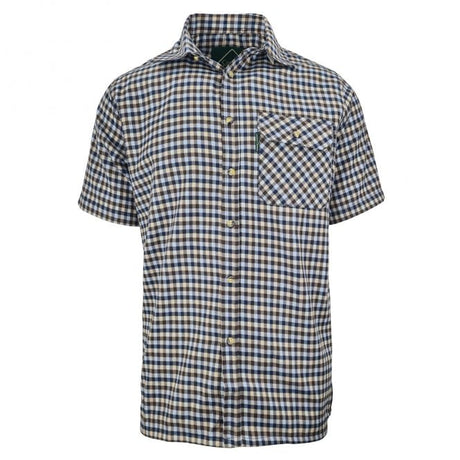 Country Classics Mens Short Sleeve Check Shirt - Highclere - Just £16.99! Shop now at Warwickshire Clothing.
